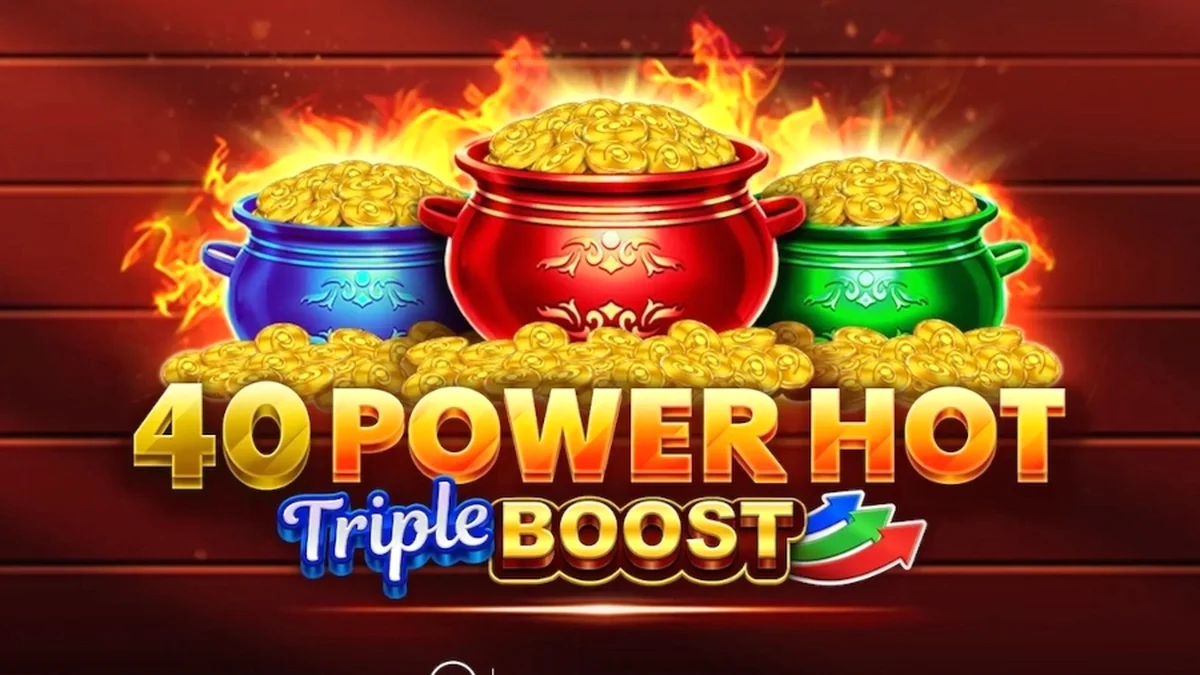 40 Power Hot Triple Boost slot machine interface